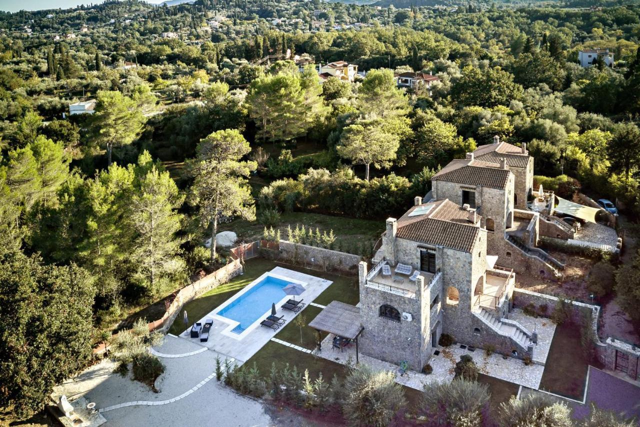 Filia Stone Villa Gouvia Exteriér fotografie