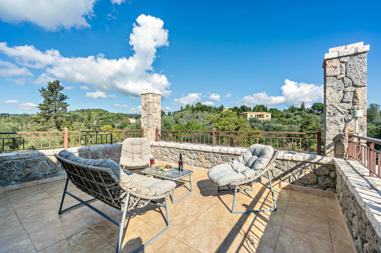 Filia Stone Villa Gouvia Exteriér fotografie