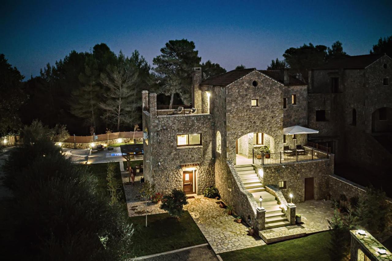 Filia Stone Villa Gouvia Exteriér fotografie