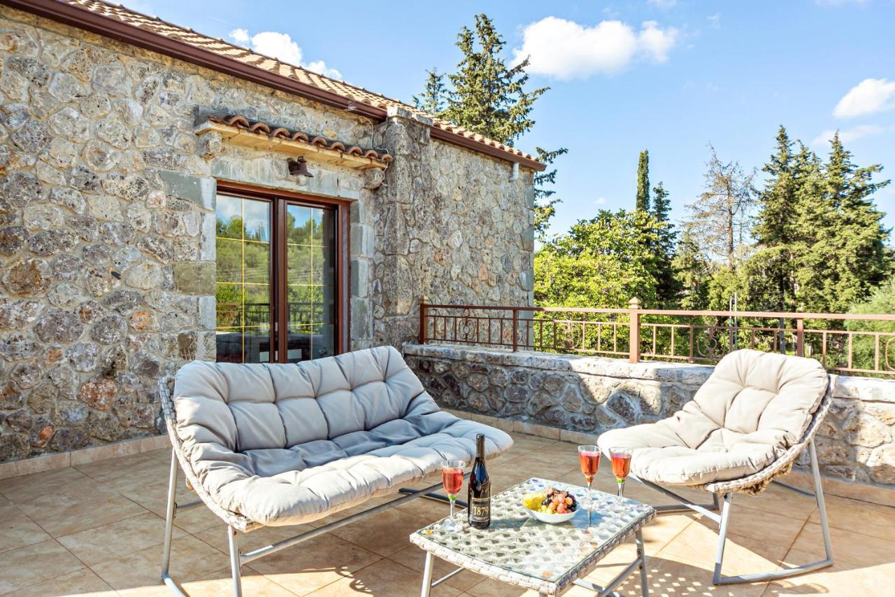 Filia Stone Villa Gouvia Exteriér fotografie