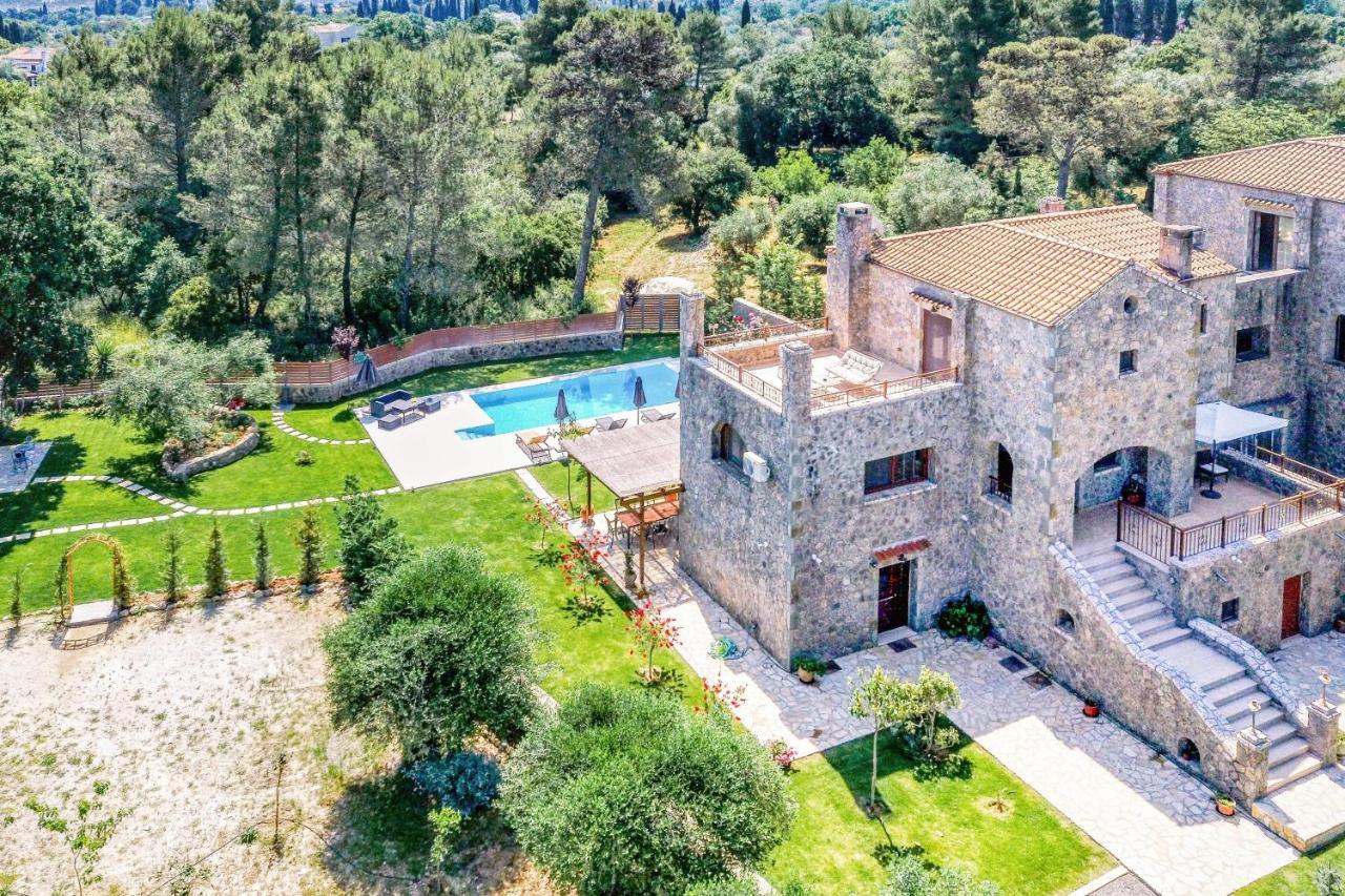 Filia Stone Villa Gouvia Exteriér fotografie